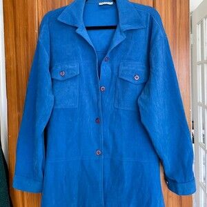 Beautiful Blue Suede Ish Over